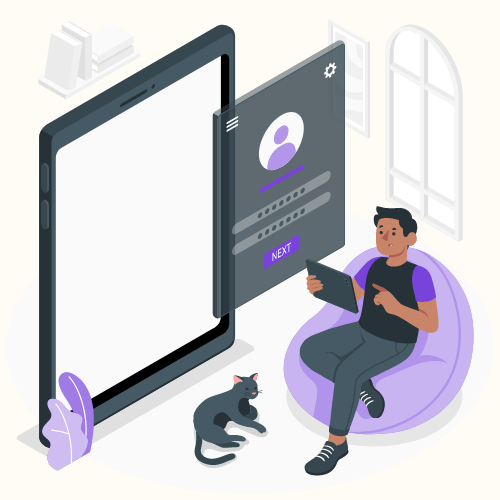 login form